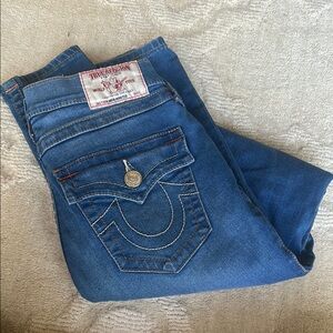 True Religion Women's Classic Blue Jeans